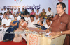 Oscar exhorts Congress men to strive for victory of  Janardhana Poojary